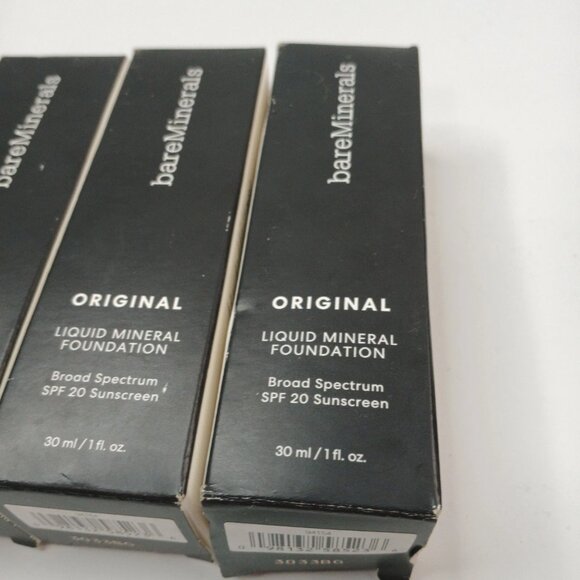 Bare Minerals - Liquid Mineral Foundation - Neutral Deep 29 - Lot Of 3 Any que - Picture 4 of 8